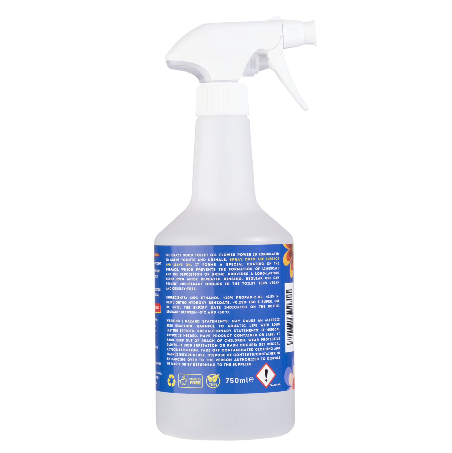 Crazy Good Toilet Oil Flower Power (750 ml)