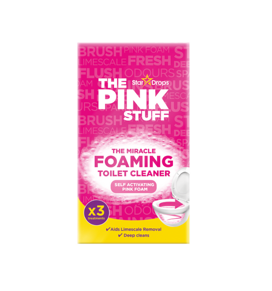 The Pink Stuff foaming toilet cleaner (3 x 100 g)