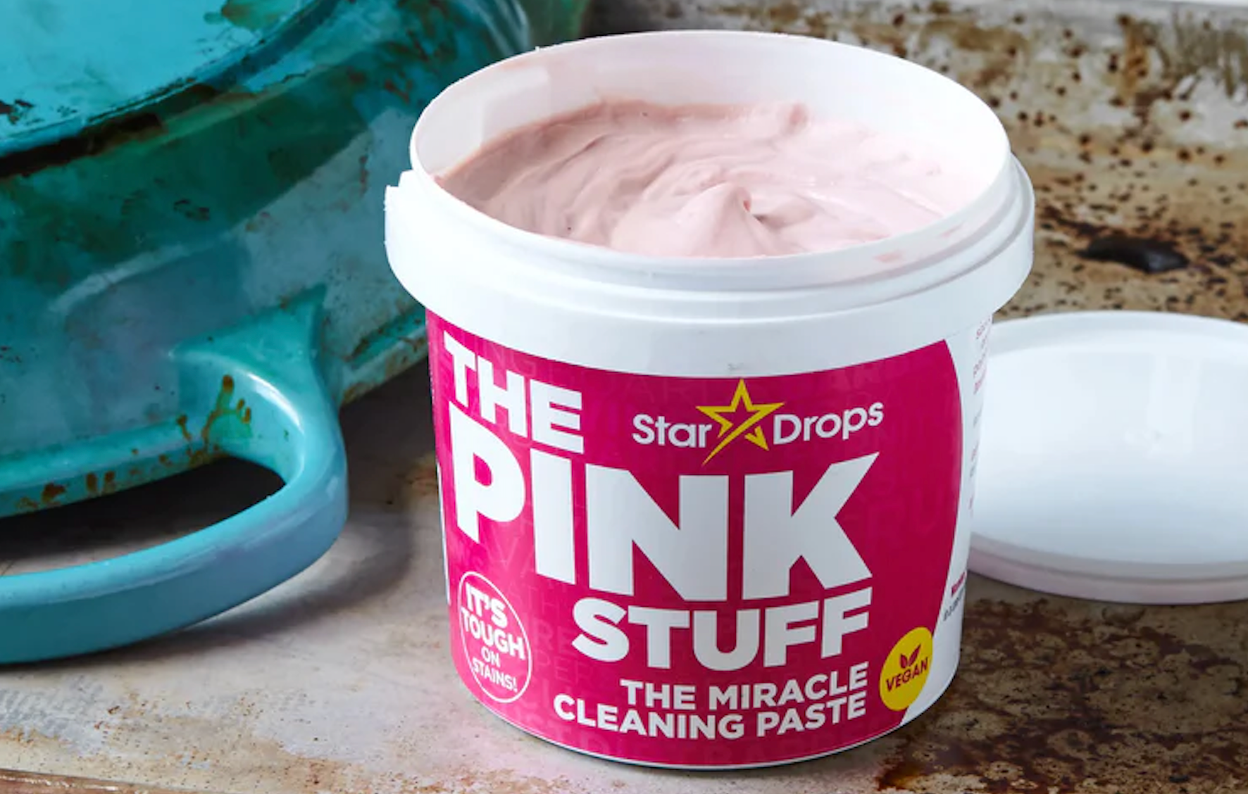 12 x The Pink Stuff Miracle Cleaning Paste (850g)